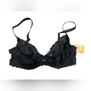 Chantelle NWT Black Lace Bra 34DD